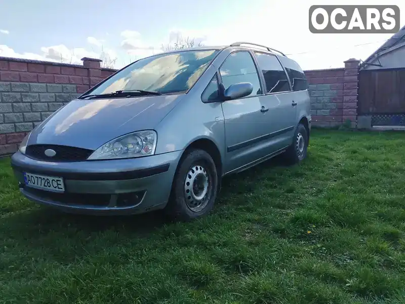 Мінівен Ford Galaxy 2002 1.9 л. Ручна / Механіка обл. Закарпатська, Виноградів - Фото 1/14