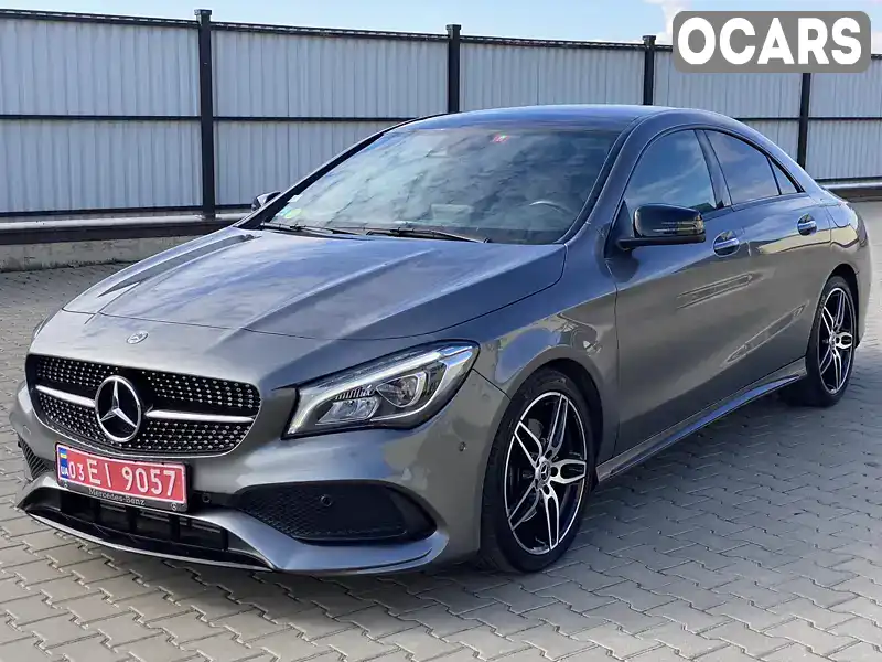 Седан Mercedes-Benz CLA-Class 2018 2.2 л. Автомат обл. Волынская, Луцк - Фото 1/21