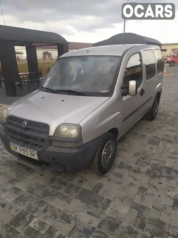 Мінівен Fiat Doblo 2004 1.9 л. Ручна / Механіка обл. Рівненська, Корець - Фото 1/21