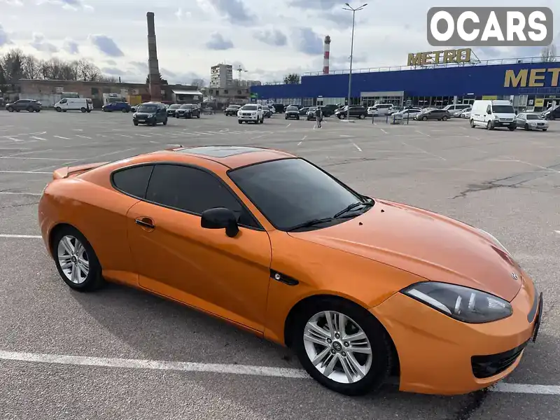 Купе Hyundai Coupe 2008 1.98 л. Ручная / Механика обл. Житомирская, Житомир - Фото 1/19