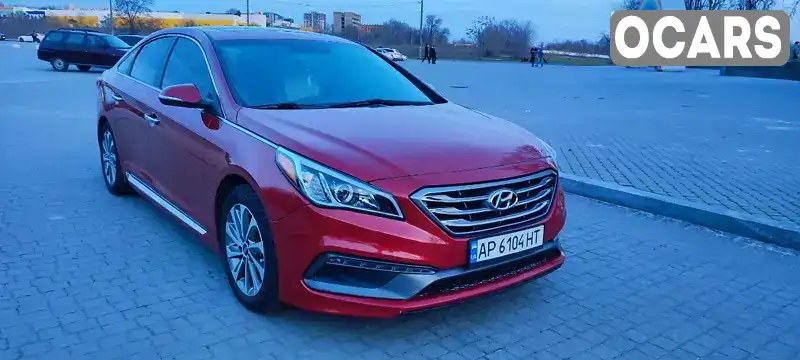 Седан Hyundai Sonata 2016 2.36 л. Автомат обл. Запорожская, Запорожье - Фото 1/19