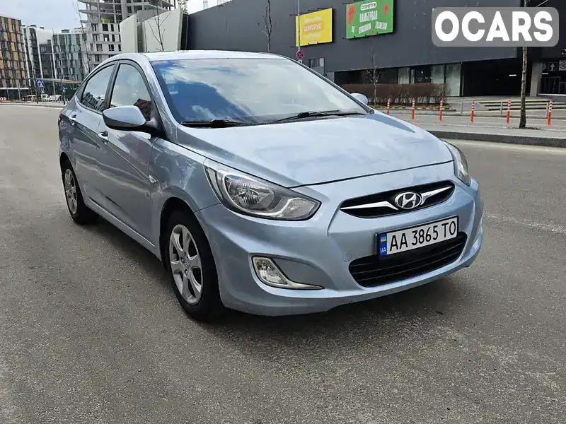 Седан Hyundai Accent 2012 1.4 л. Автомат обл. Київська, Київ - Фото 1/21