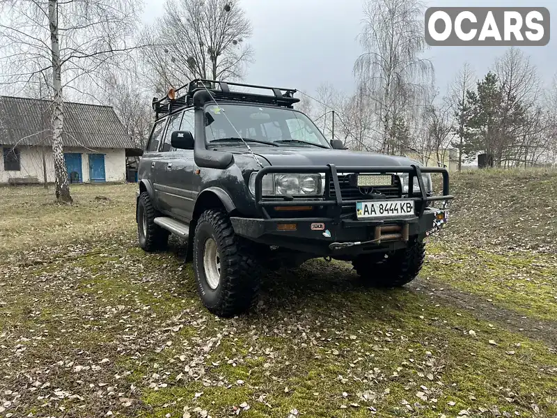 Позашляховик / Кросовер Toyota Land Cruiser 1997 4.2 л. Ручна / Механіка обл. Київська, Київ - Фото 1/18