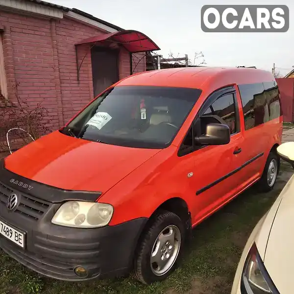 Мінівен Volkswagen Caddy 2004 1.9 л. обл. Сумська, Ямпіль - Фото 1/13