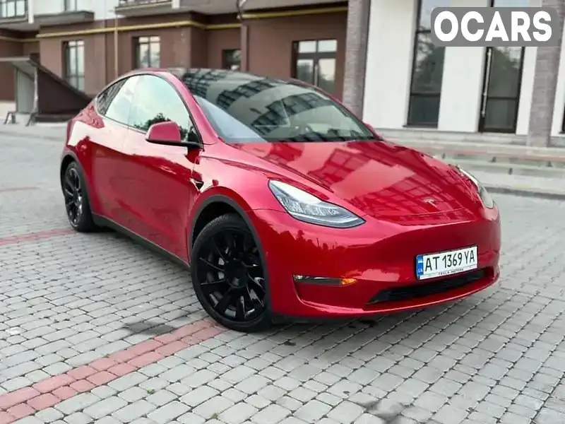 Внедорожник / Кроссовер Tesla Model Y 2021 null_content л. Автомат обл. Ивано-Франковская, Ивано-Франковск - Фото 1/16