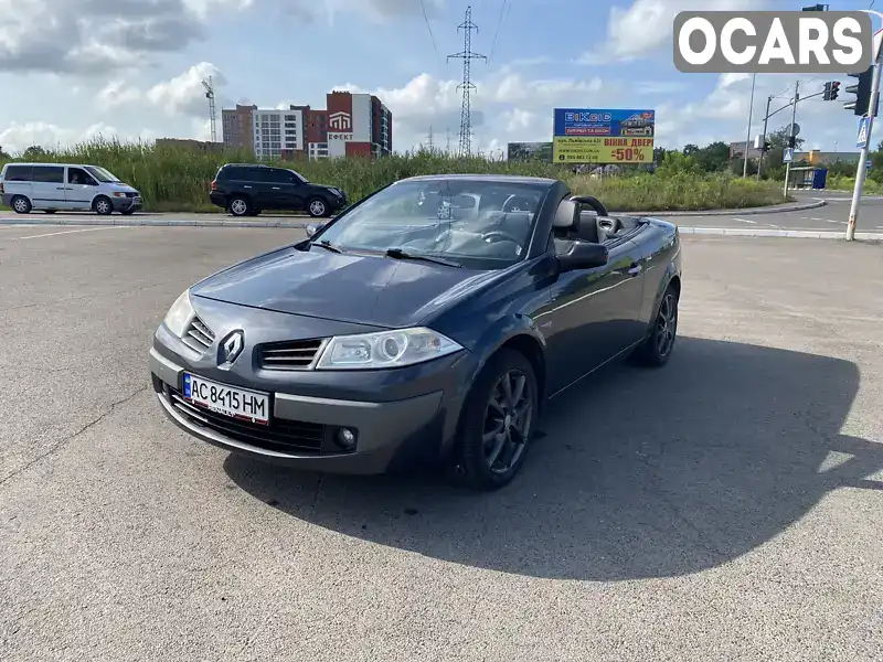 Кабріолет Renault Megane 2006 1.87 л. Ручна / Механіка обл. Волинська, Луцьк - Фото 1/14