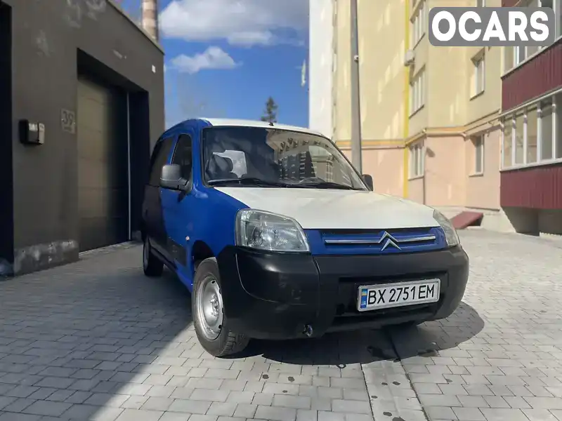 Минивэн Citroen Berlingo 2005 1.87 л. Ручная / Механика обл. Хмельницкая, Каменец-Подольский - Фото 1/21