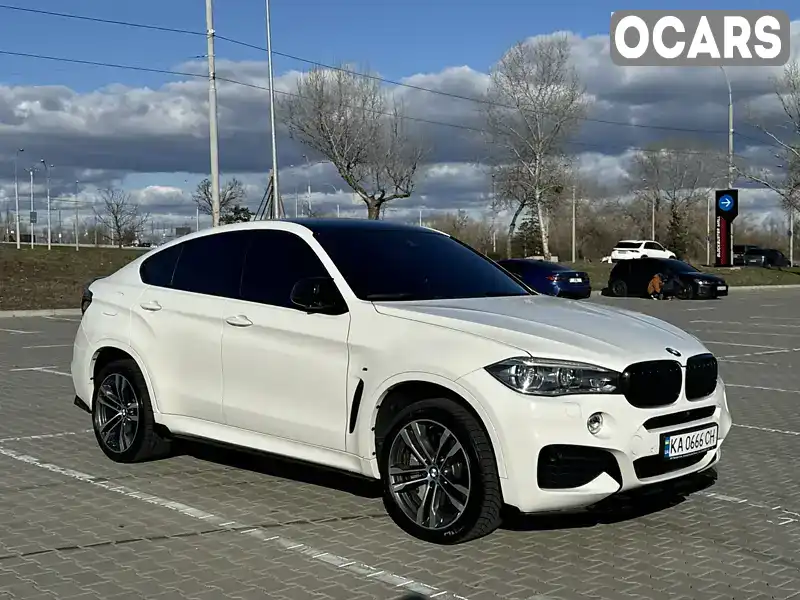 Позашляховик / Кросовер BMW X6 2017 3 л. Автомат обл. Київська, Київ - Фото 1/19