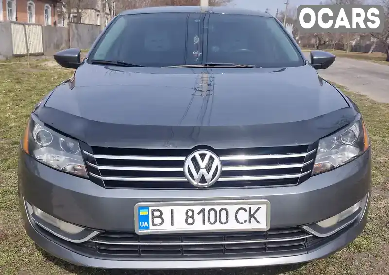 Седан Volkswagen Passat 2012 2.5 л. Автомат обл. Полтавская, Лохвица - Фото 1/18