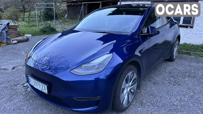 Внедорожник / Кроссовер Tesla Model Y 2021 null_content л. Автомат обл. Киевская, Киев - Фото 1/21