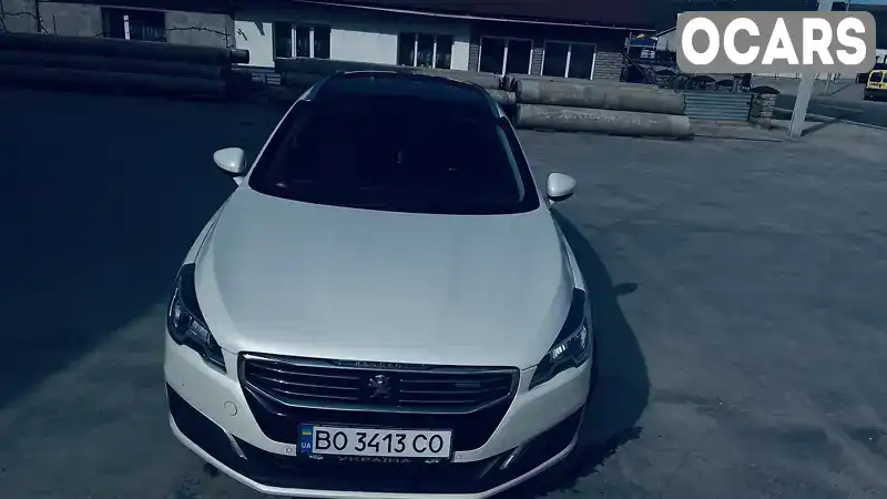 Универсал Peugeot 508 2016 1.56 л. Автомат обл. Тернопольская, Тернополь - Фото 1/21