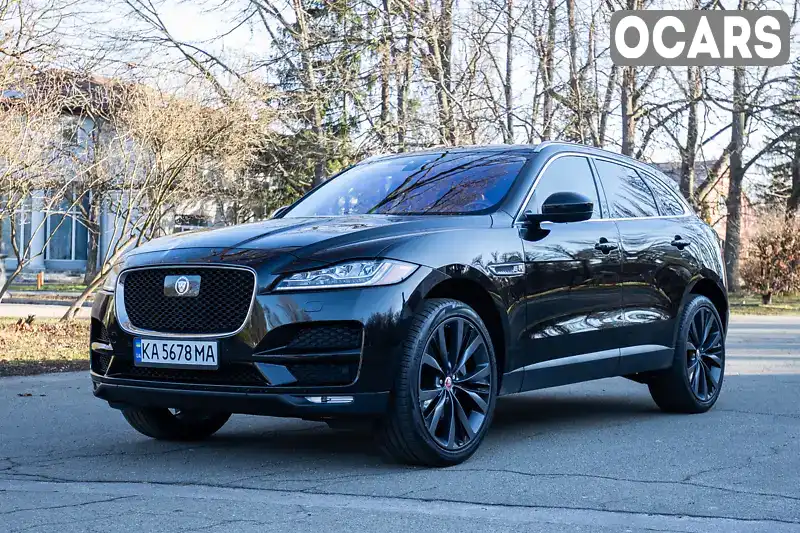 Позашляховик / Кросовер Jaguar F-Pace 2018 2 л. Автомат обл. Київська, Київ - Фото 1/21