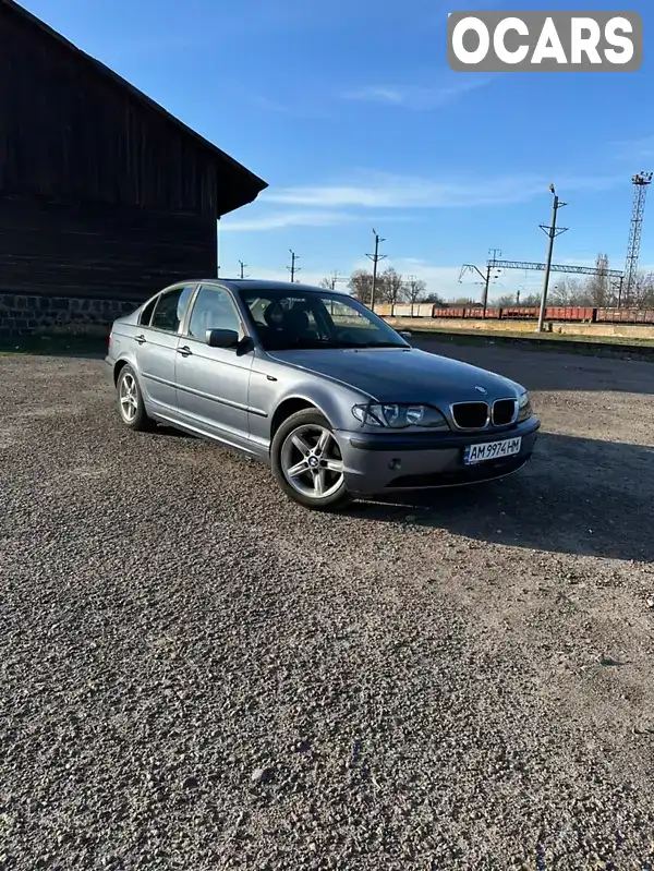 Седан BMW 3 Series 2003 1.8 л. Ручна / Механіка обл. Житомирська, Бердичів - Фото 1/21