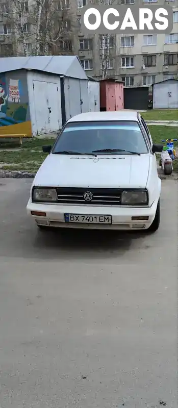 Седан Volkswagen Jetta 1986 1.6 л. Ручная / Механика обл. Хмельницкая, Красилов - Фото 1/6