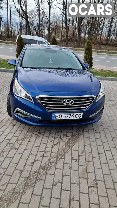 Седан Hyundai Sonata 2015 2.36 л. Автомат обл. Тернопільська, Тернопіль - Фото 1/21