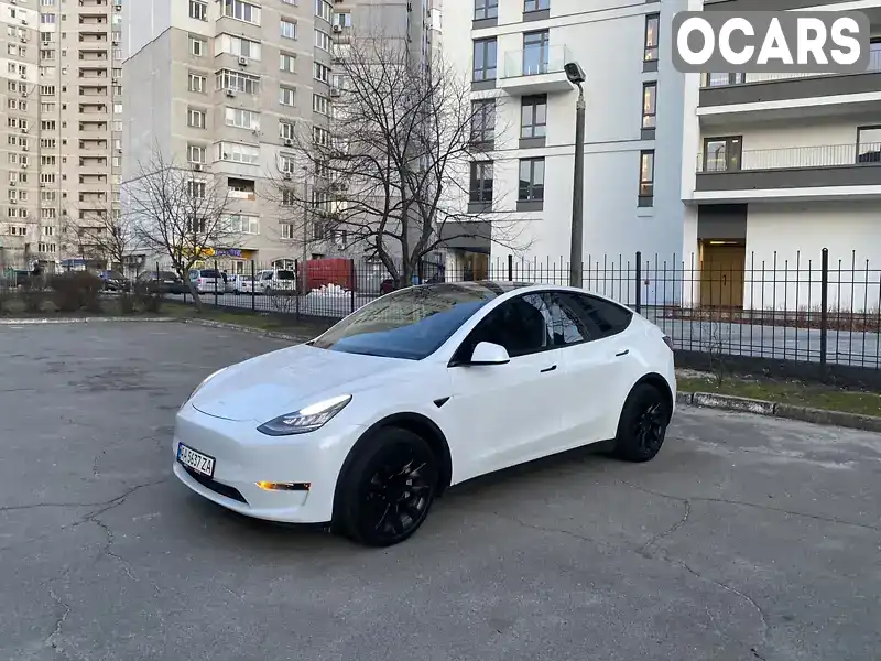 Внедорожник / Кроссовер Tesla Model Y 2022 null_content л. Автомат обл. Киевская, Киев - Фото 1/21