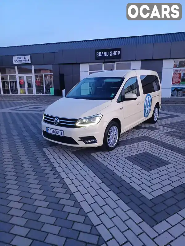 Минивэн Volkswagen Caddy 2017 1.97 л. Автомат обл. Ровенская, Рокитное - Фото 1/21