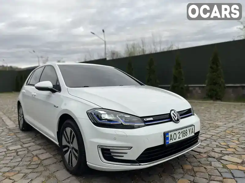 Хэтчбек Volkswagen e-Golf 2020 null_content л. Вариатор обл. Закарпатская, Мукачево - Фото 1/21