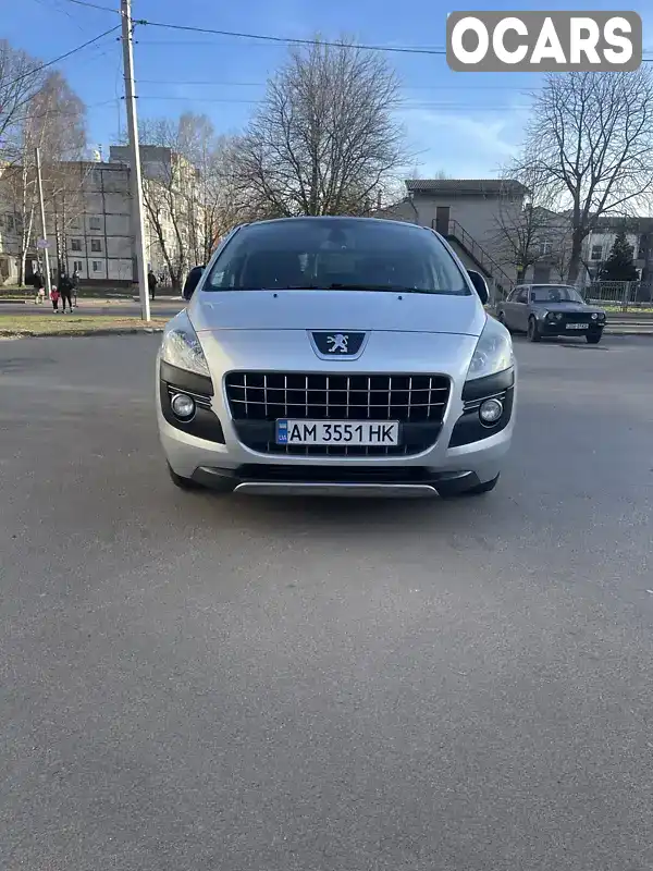 Позашляховик / Кросовер Peugeot 3008 2011 2 л. Ручна / Механіка обл. Житомирська, Житомир - Фото 1/21