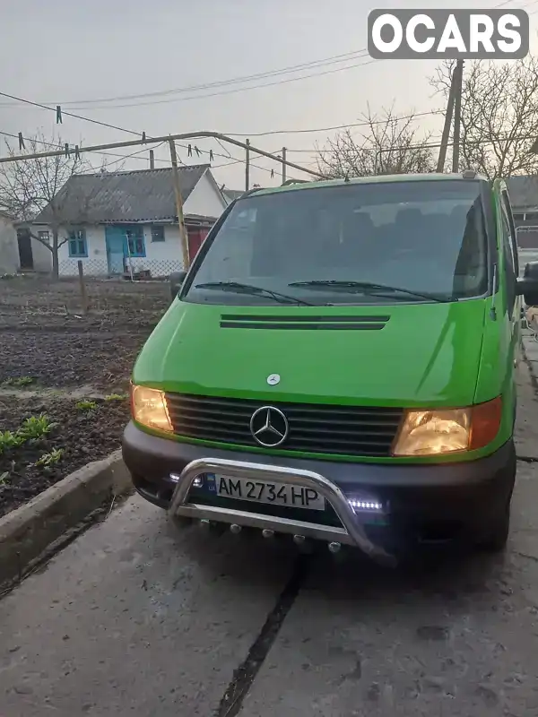 Минивэн Mercedes-Benz Vito 1999 2.3 л. Ручная / Механика обл. Житомирская, Звягель - Фото 1/13