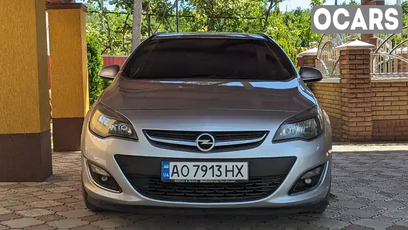 Универсал Opel Astra 2012 1.7 л. Ручная / Механика обл. Закарпатская, Иршава - Фото 1/13