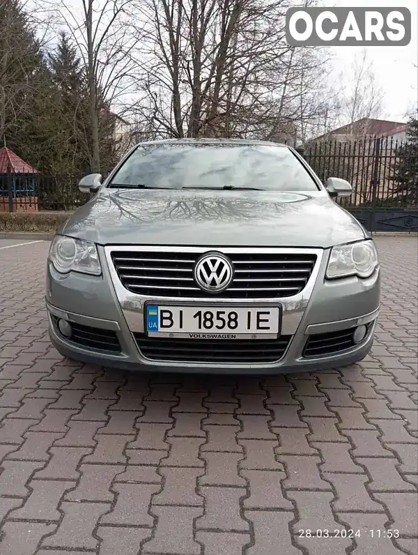 Седан Volkswagen Passat 2007 2 л. Ручная / Механика обл. Полтавская, Великая Багачка - Фото 1/19