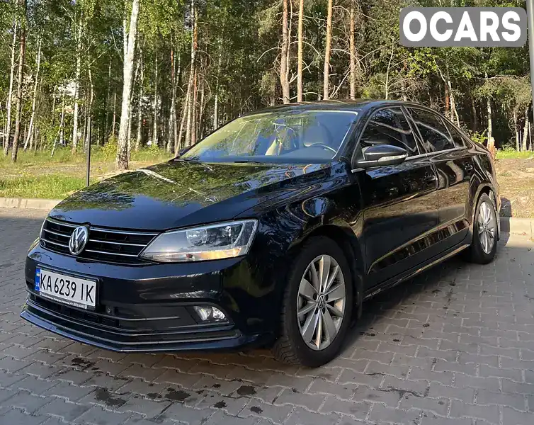 Седан Volkswagen Jetta 2016 1.6 л. Автомат обл. Киевская, Киев - Фото 1/9