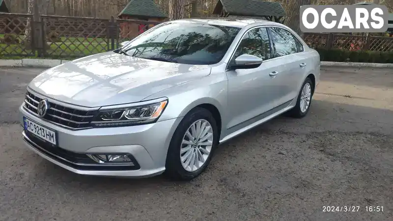 Седан Volkswagen Passat 2016 1.8 л. Автомат обл. Волынская, Луцк - Фото 1/21