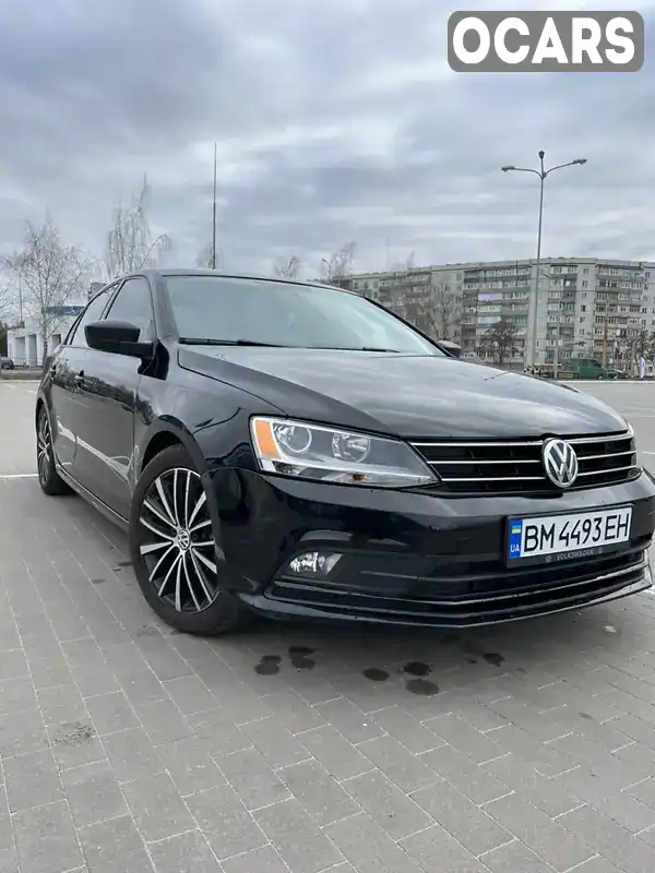 Седан Volkswagen Jetta 2016 1.8 л. Автомат обл. Сумская, Сумы - Фото 1/18