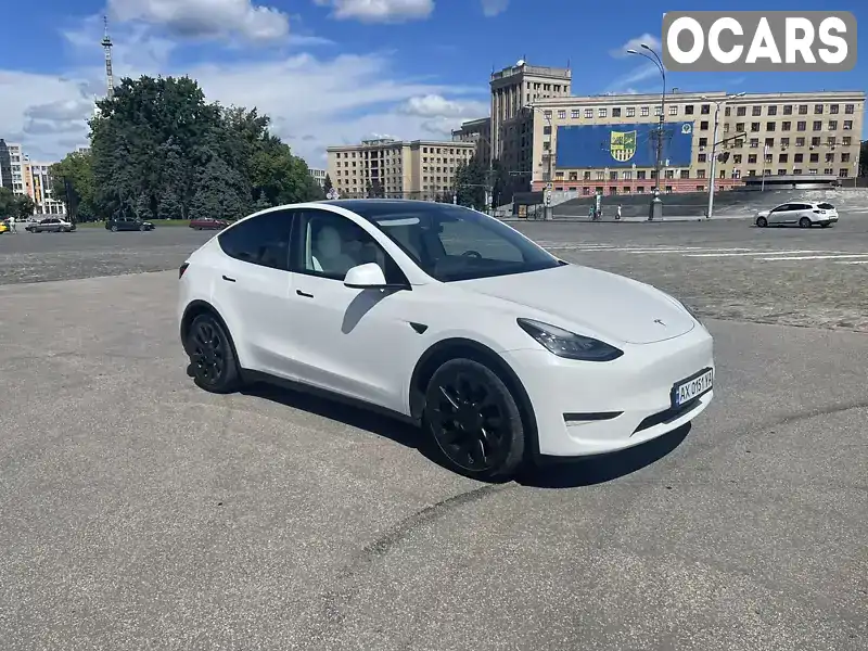 Внедорожник / Кроссовер Tesla Model Y 2020 null_content л. Автомат обл. Харьковская, Харьков - Фото 1/13