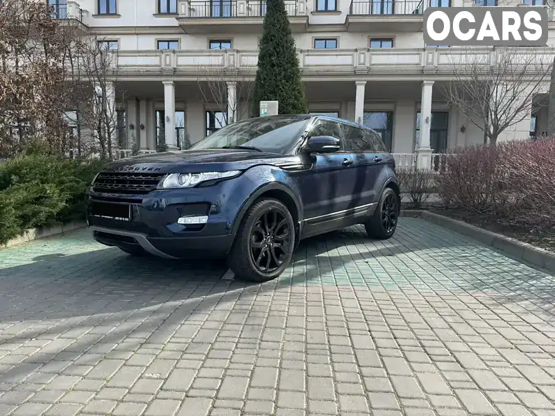 Позашляховик / Кросовер Land Rover Range Rover Evoque 2012 2.18 л. Автомат обл. Одеська, Одеса - Фото 1/17