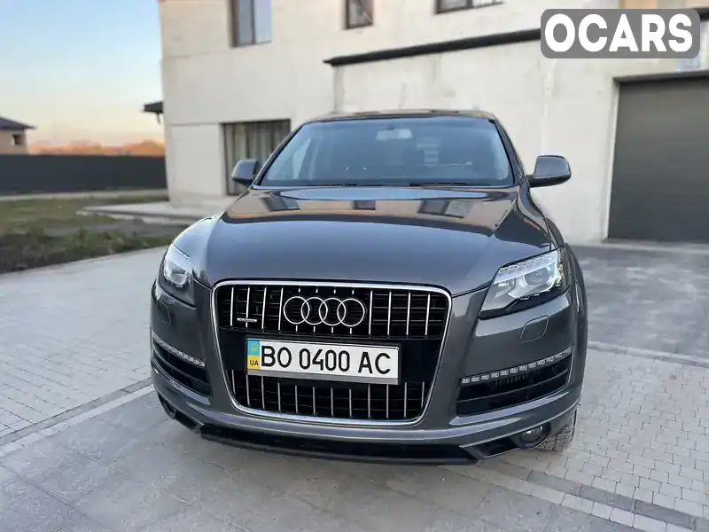 Позашляховик / Кросовер Audi Q7 2011 2.97 л. Автомат обл. Тернопільська, Тернопіль - Фото 1/21