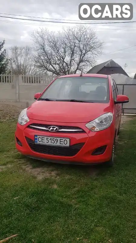 Хэтчбек Hyundai i10 2013 1.09 л. Ручная / Механика обл. Черновицкая, Заставна - Фото 1/21