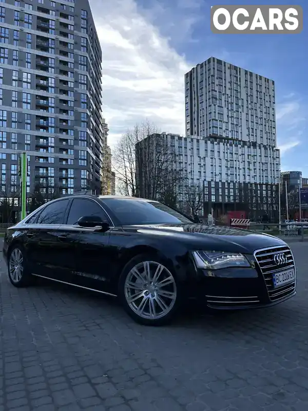 Седан Audi A8 2013 3 л. Автомат обл. Львівська, Львів - Фото 1/21