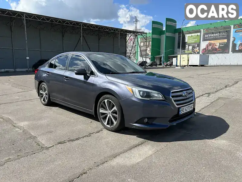 Седан Subaru Legacy 2015 2.5 л. Варіатор обл. Миколаївська, Миколаїв - Фото 1/21