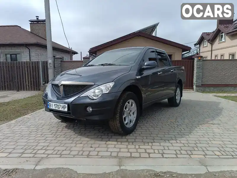 Пикап SsangYong Actyon Sports 2008 2 л. Ручная / Механика обл. Полтавская, Полтава - Фото 1/21