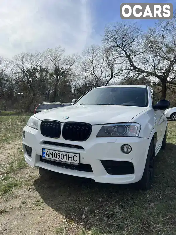 Внедорожник / Кроссовер BMW X3 2013 2.99 л. Автомат обл. Житомирская, Звягель - Фото 1/14