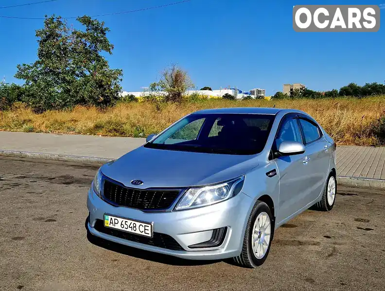 Седан Kia Rio 2012 1.4 л. Ручная / Механика обл. Запорожская, Запорожье - Фото 1/21