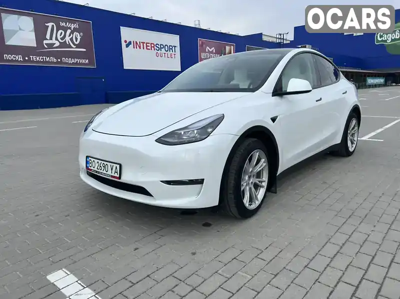 Позашляховик / Кросовер Tesla Model Y 2022 null_content л. Автомат обл. Тернопільська, Тернопіль - Фото 1/21