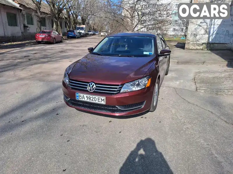 Седан Volkswagen Passat 2014 1.8 л. Автомат обл. Кіровоградська, Кропивницький (Кіровоград) - Фото 1/19