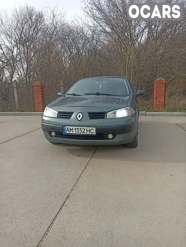 Хэтчбек Renault Megane 2004 1.6 л. Ручная / Механика обл. Житомирская, Житомир - Фото 1/21