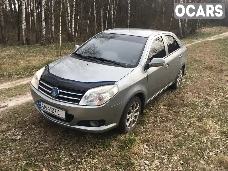 Седан Geely MK 2013 1.5 л. Ручная / Механика обл. Житомирская, Житомир - Фото 1/12