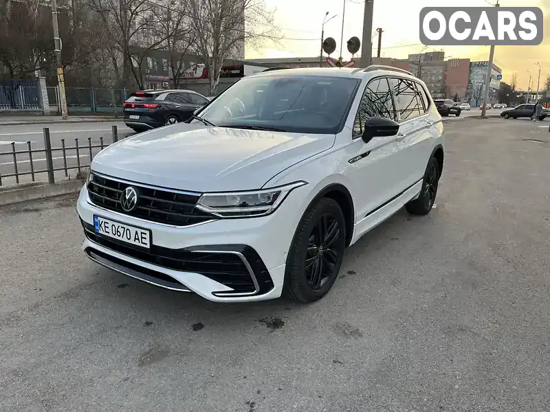 Позашляховик / Кросовер Volkswagen Tiguan 2022 1.98 л. Автомат обл. Дніпропетровська, Дніпро (Дніпропетровськ) - Фото 1/21