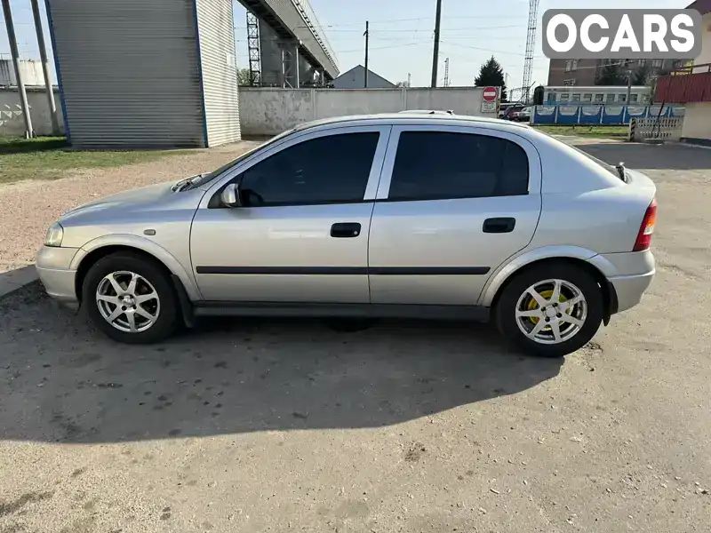 Хетчбек Opel Astra 2003 1.6 л. Ручна / Механіка обл. Харківська, Люботин - Фото 1/21