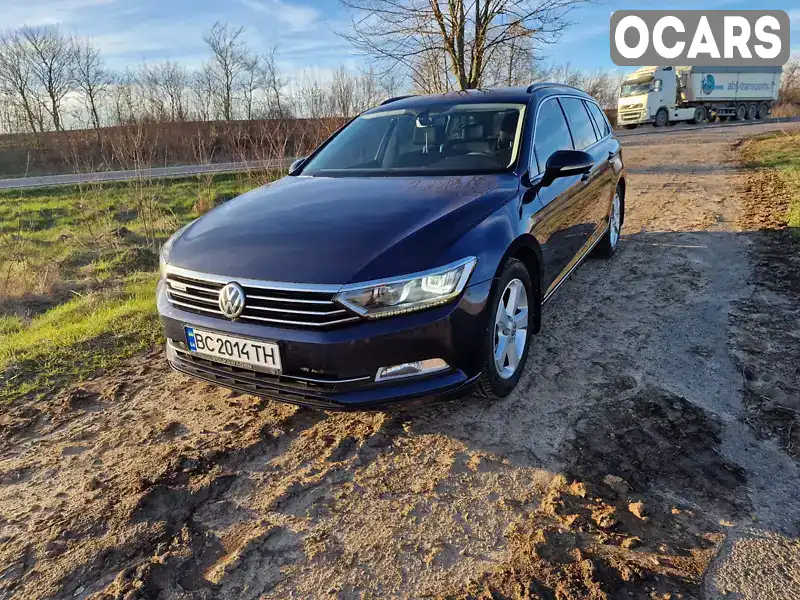 Универсал Volkswagen Passat 2015 2 л. Автомат обл. Львовская, Каменка-Бугская - Фото 1/20