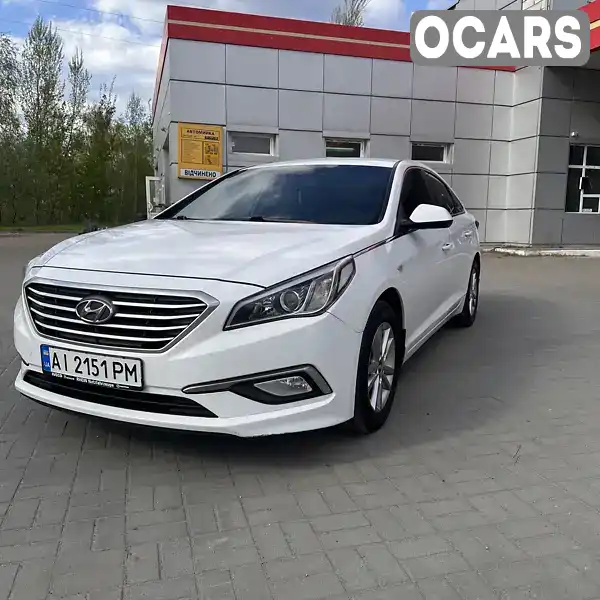 Седан Hyundai Sonata 2016 2 л. Автомат обл. Київська, Київ - Фото 1/17