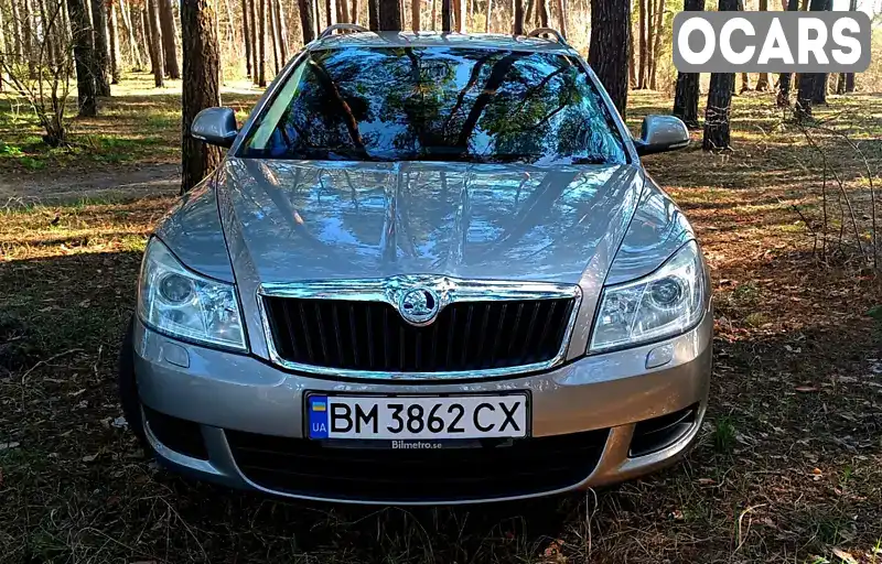 Универсал Skoda Octavia 2008 1.6 л. Ручная / Механика обл. Сумская, Недригайлов - Фото 1/10