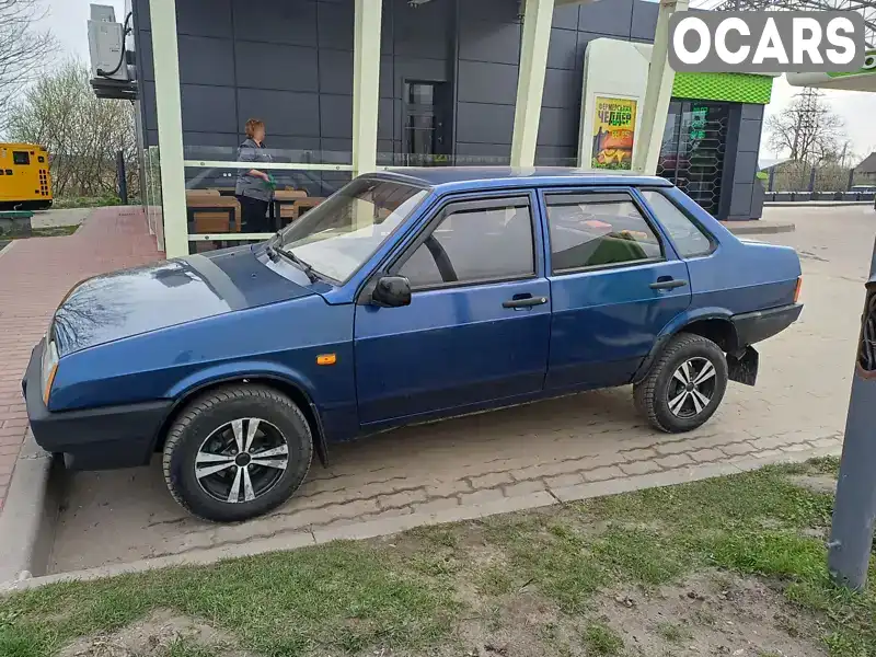 Седан ВАЗ / Lada 21099 2007 1.6 л. Ручна / Механіка обл. Львівська, Червоноград - Фото 1/8