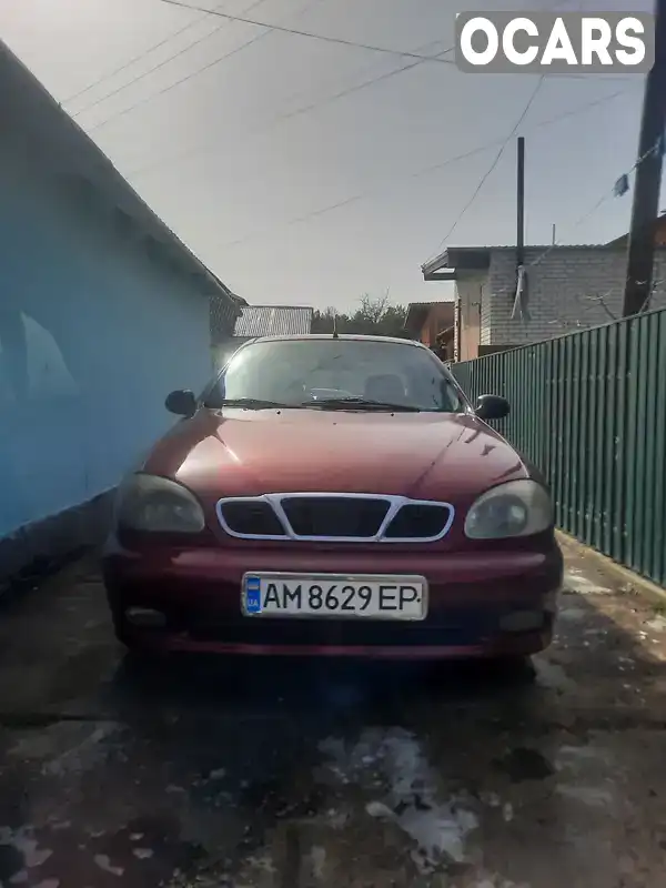 Седан Daewoo Lanos 2005 1.5 л. Ручная / Механика обл. Житомирская, Малин - Фото 1/5