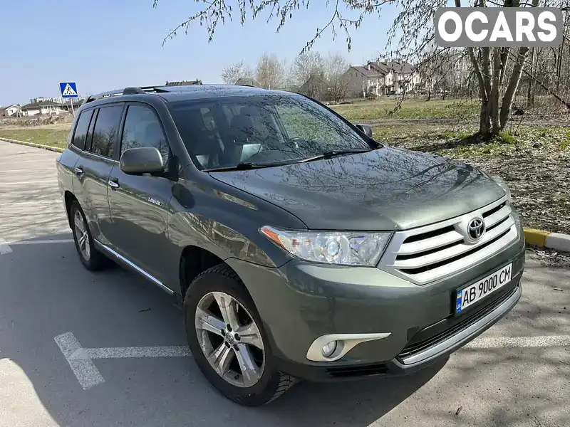 Внедорожник / Кроссовер Toyota Highlander 2013 3.5 л. Автомат обл. Киевская, Буча - Фото 1/21